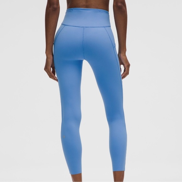 NWT LULULEMON Athletica Fast and Free HR Tight 25”| pool party|  Sz: 4 - Picture 3 of 4